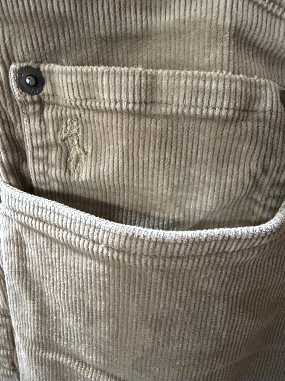 Polo by Ralph Lauren Men's Khaki Corduroy Pants